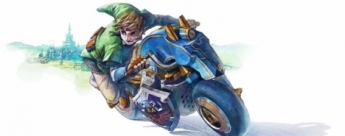Link se hace una moto para Mario Kart 8