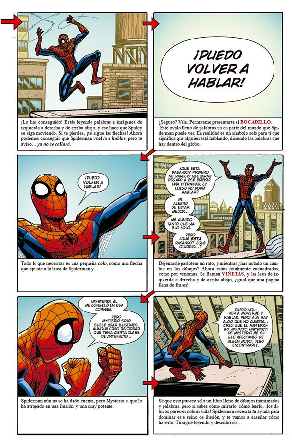 Cómo leer cómics al estilo Marvel Comic Digital